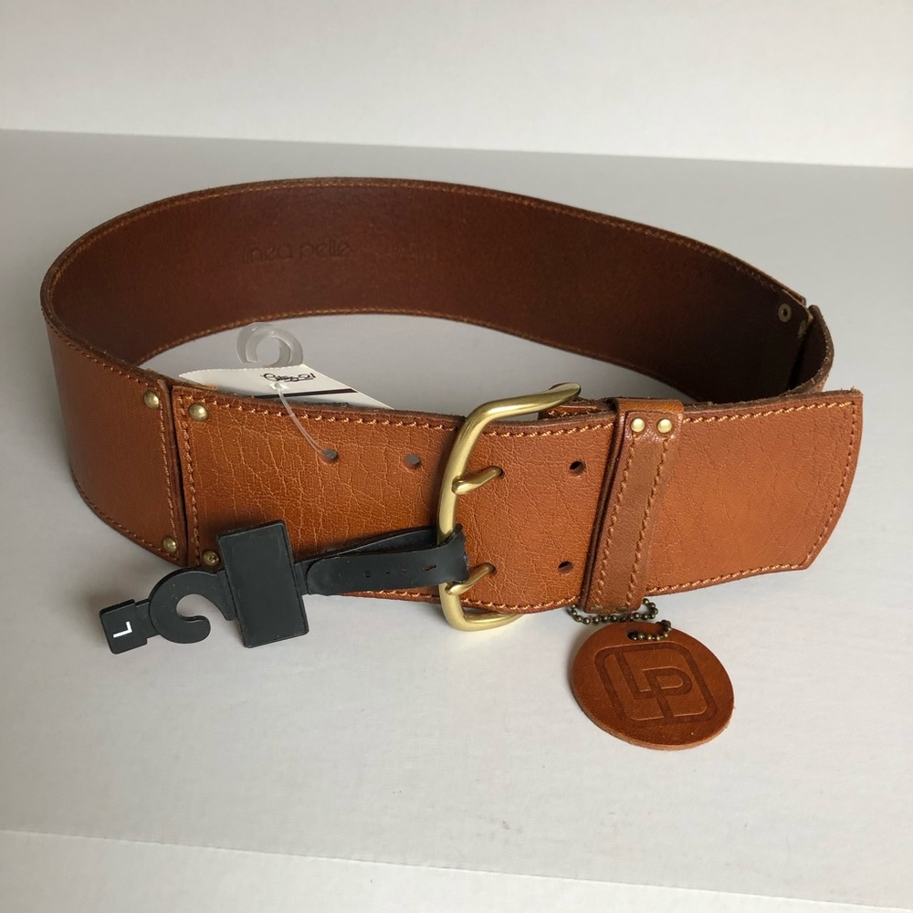 Leather belt